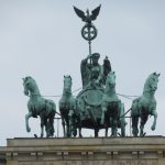 The Quadriga on top of the Brandenburg Gate, Berlin