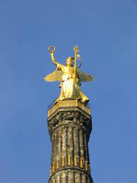 Statue on top of the Victory Column in Berlin