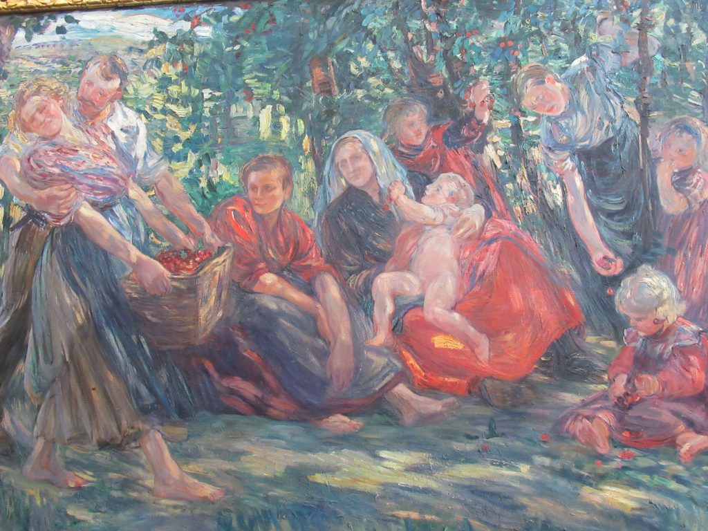 The Cherry Harvest by Dora Hitz, Alte Nationalgalerie, Berlin