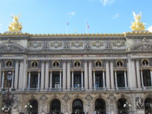 The Opéra Garnier in Paris