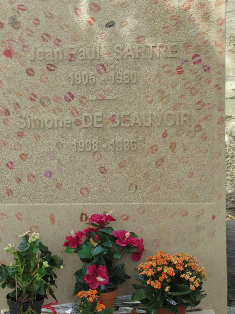 Montparnasse Cemetery, Paris, Sartre and de Beauvoir