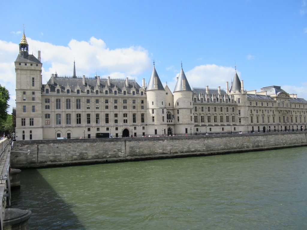 The Conciergerie on the River Seine in Paris