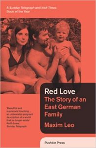 The cover of the book Red Love by Maxim Leo