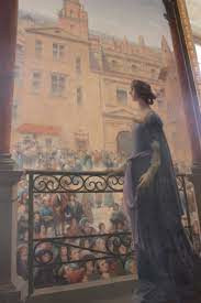 La Belle Paule painting in the Capitoe, Toulouse