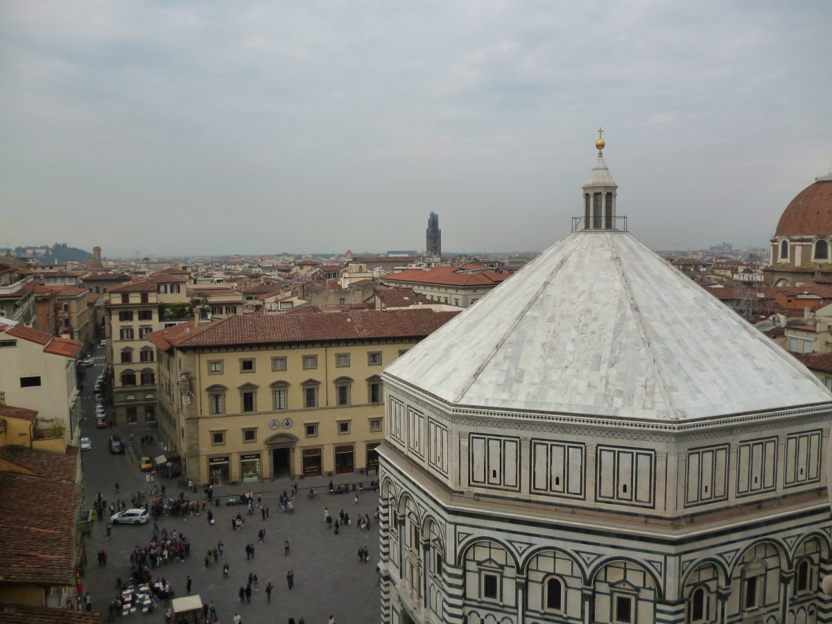 Florence Baptistery and Piazza del Duomo