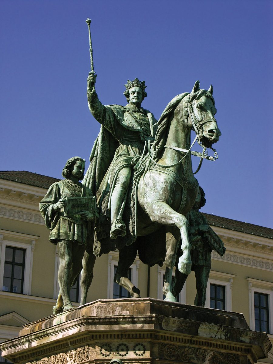 Koenig Ludwig I Statue, © München Tourismus, J. Lutz