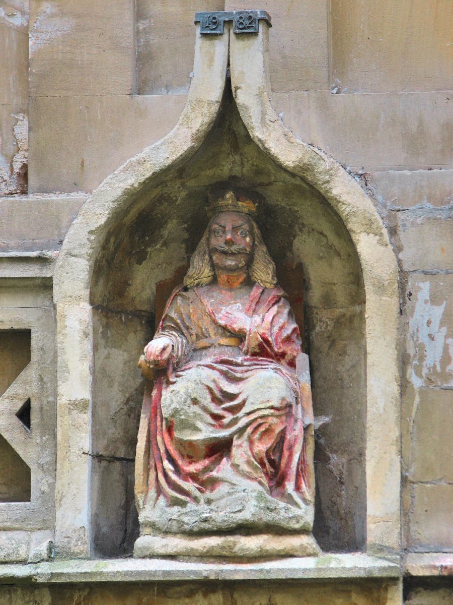 Bladud statue, Roman Baths, Bath