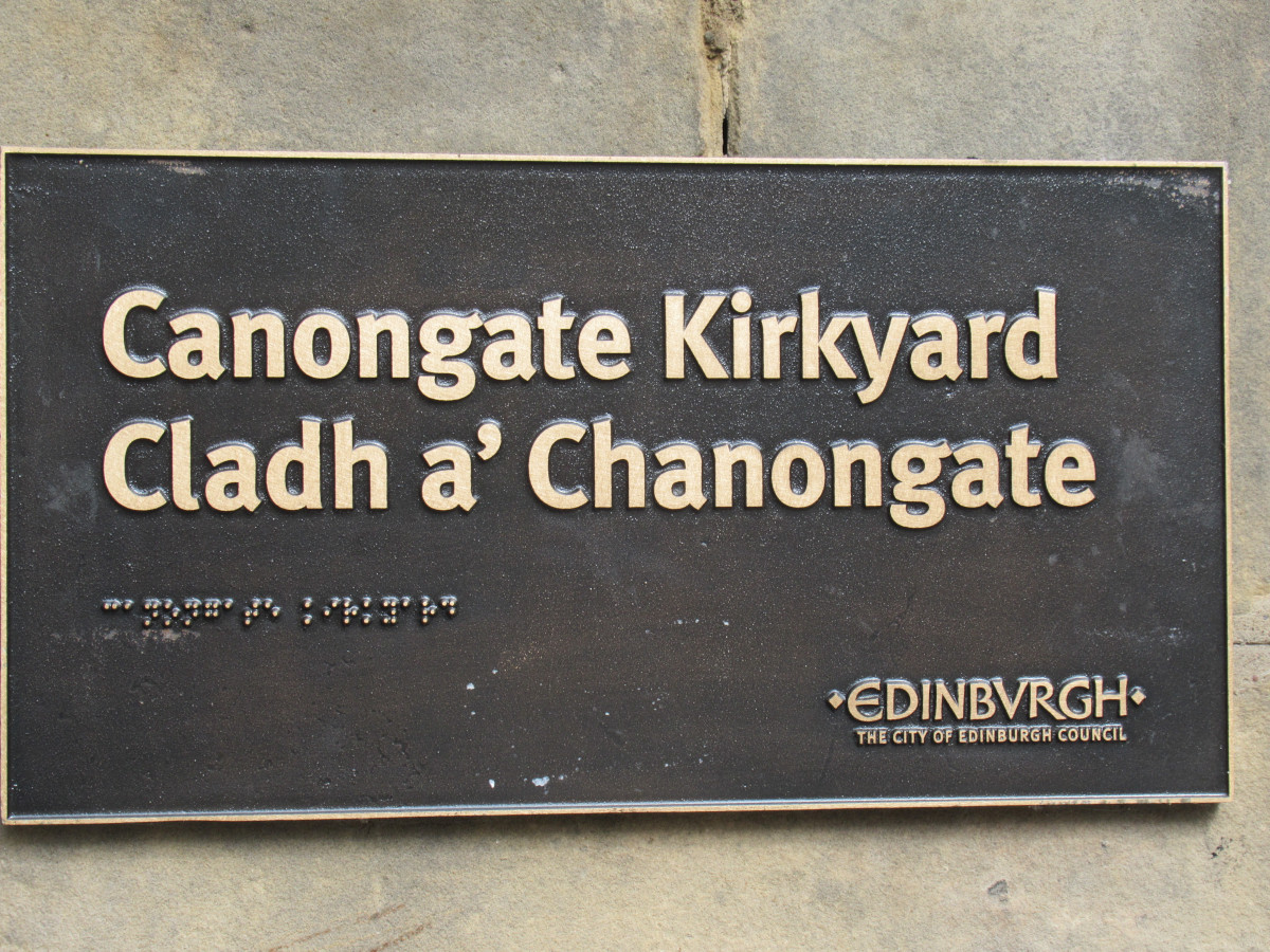 Canongate Kirkyard, Edinburgh