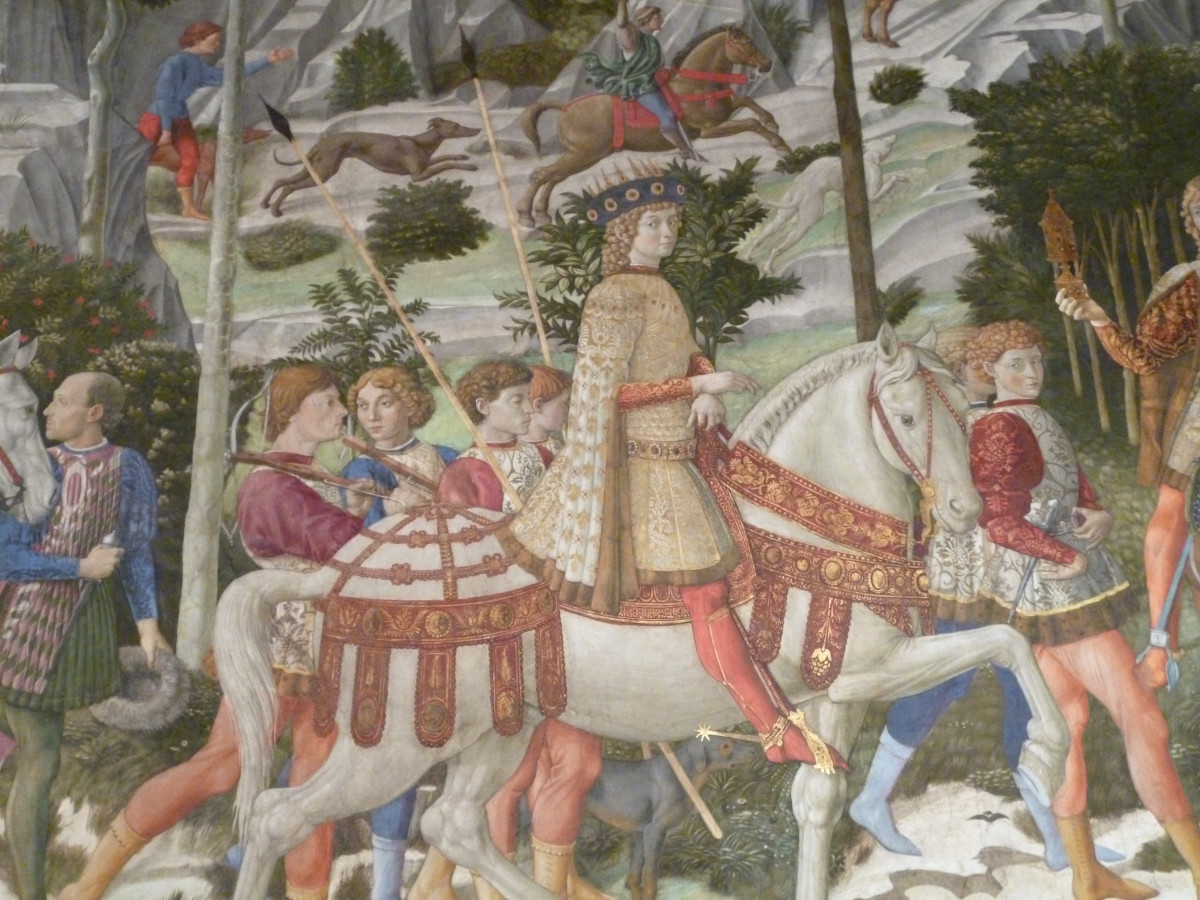 Fresco at Palazzo Medici-Riccardi in Florence