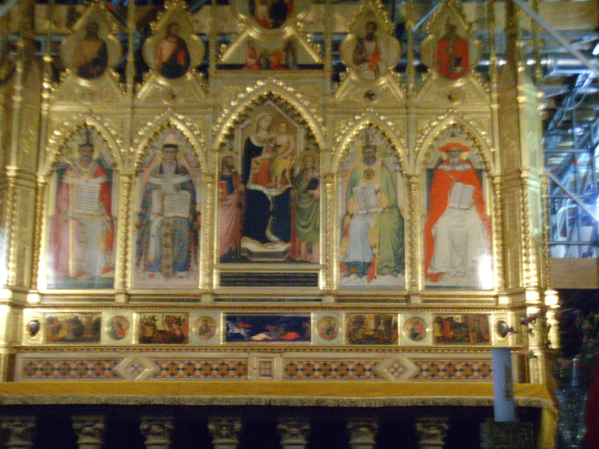Inside Santa Croce