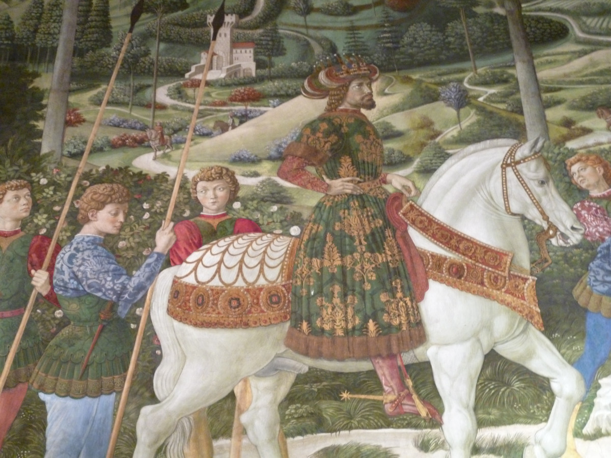 Florence Palazzo Medici-Riccardi fresco