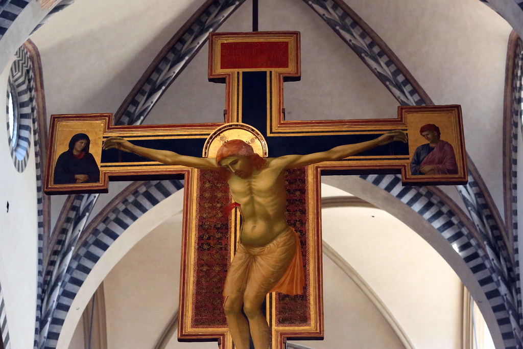 Giotto crucifix Santa Maria Novella Florence