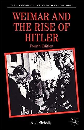 The Rise of Hitler by A J Nicholls