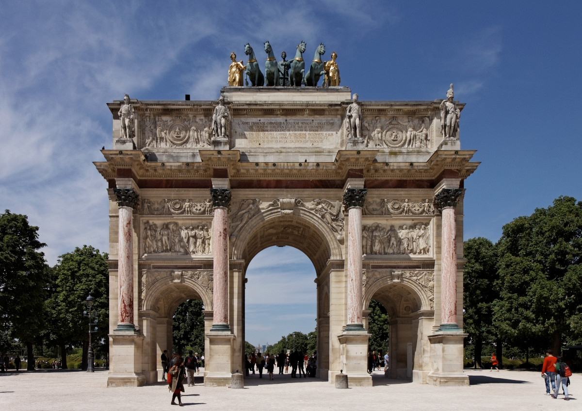 Arc de Triomphe Carrousel, Paris © Wikipedia