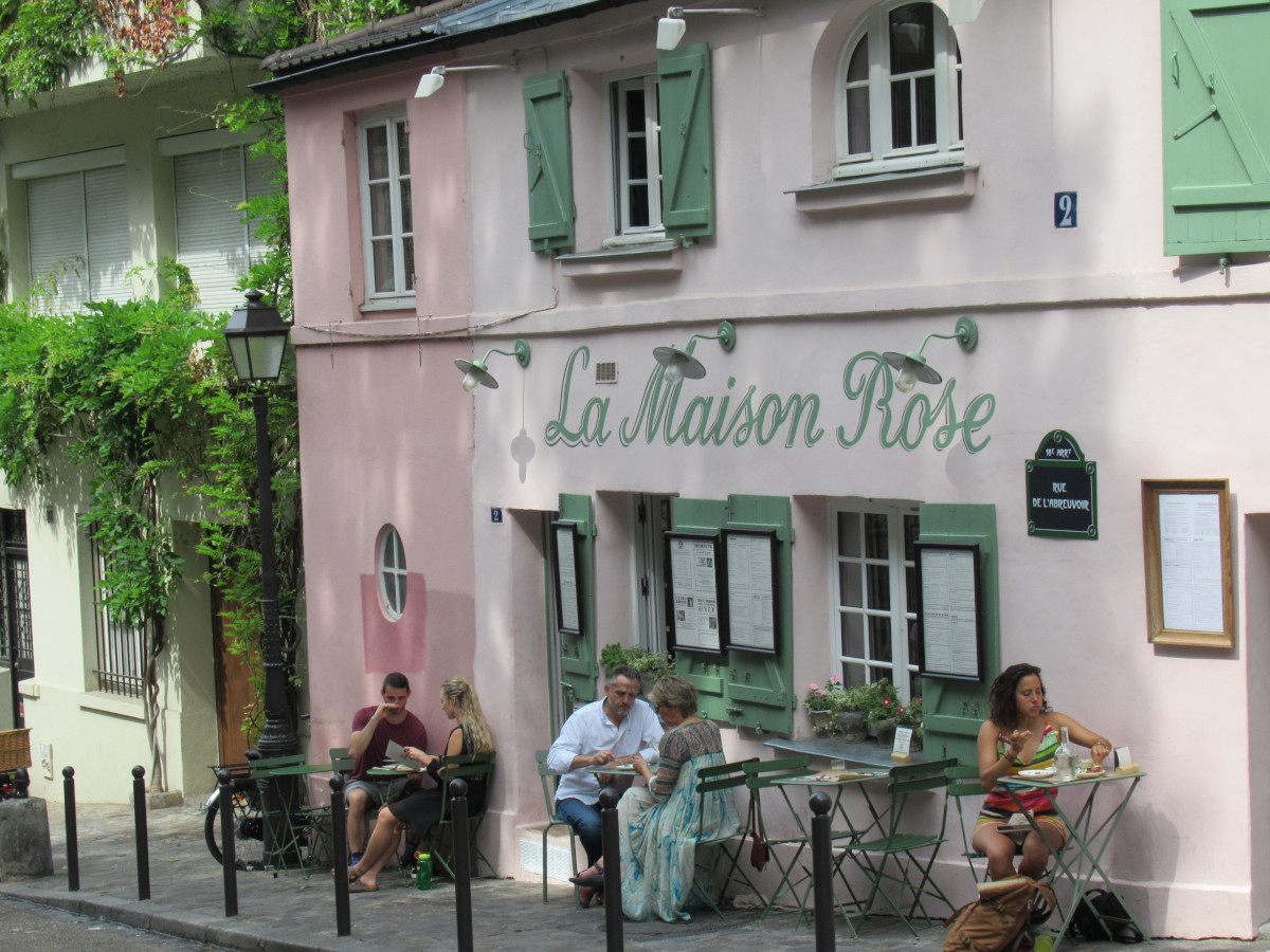 Montmartre Cafe, Maison Rose, Paris