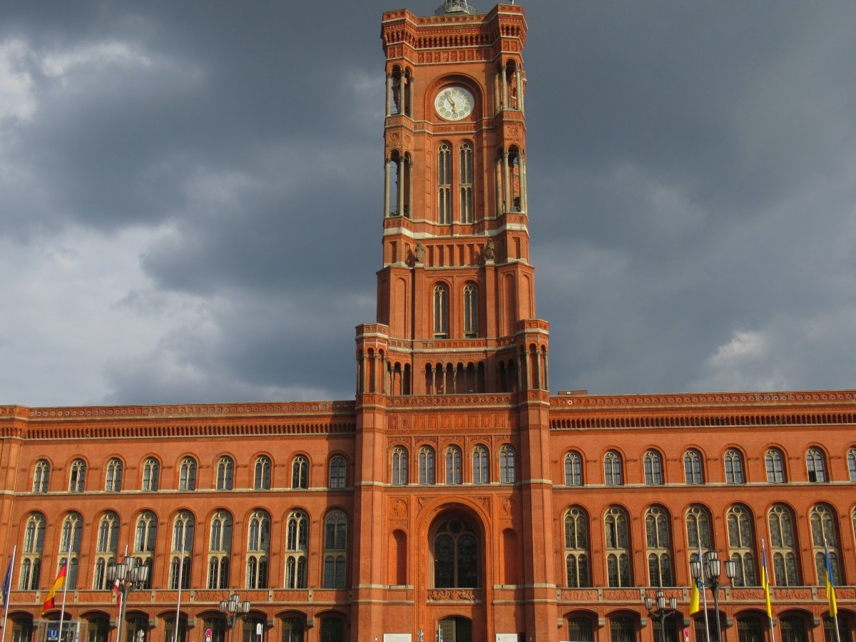 Rotes Rathaus, Alexanderplatz, Berlin