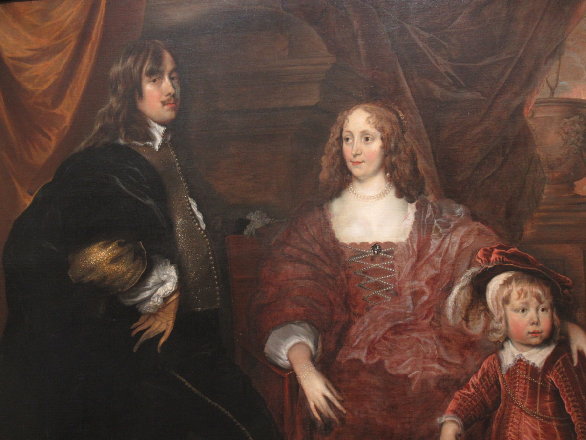Family portrait by a Flemish artist, Musee des Beaux Arts, Bordeaux