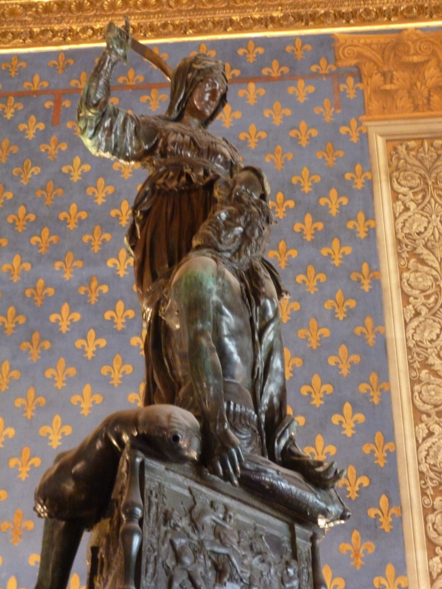 Donatello's Judith and Holofernes, Palazzo Vecchio, Florence