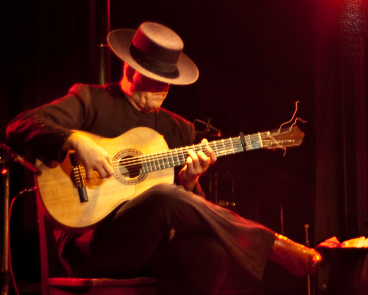flamenco guitarist