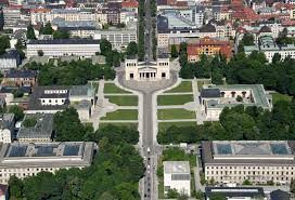 Konigsplatz aerial view