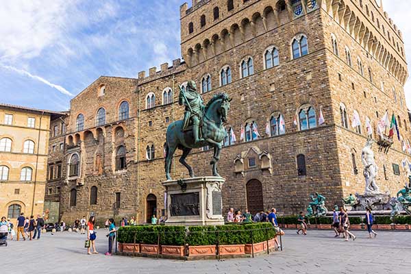 Statue in Piazza della Signoria, Florence
