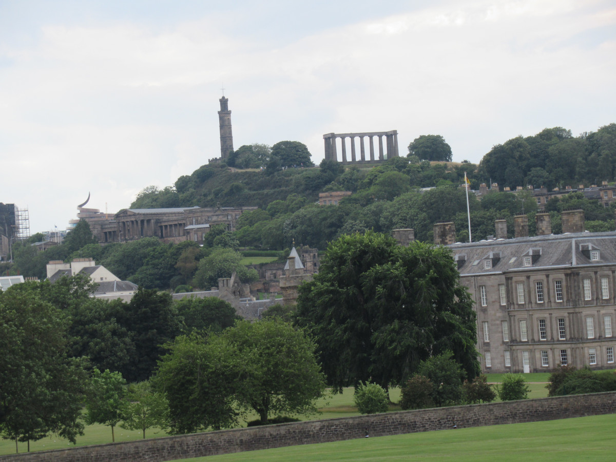 Edinburgh view from Arthur's Seat