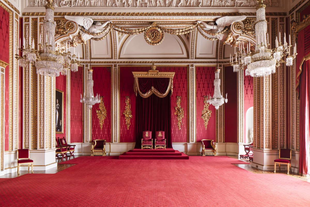 Throne Room, Buckingham Place © Royal Collection Trust
