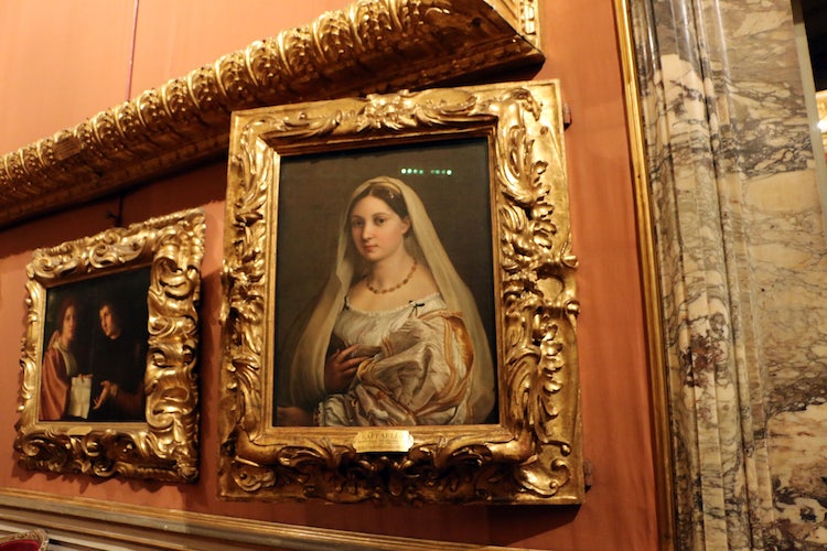 Florence Palazzo Pitti Raphael Veiled Lady
