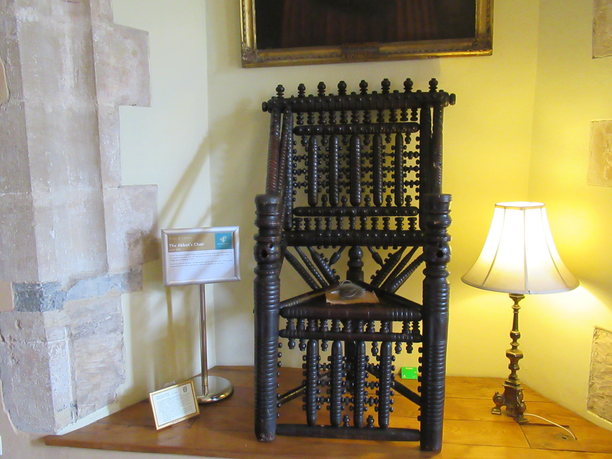 Abbot's Chair, Bishop's Palace, Wells