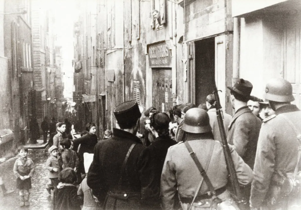 Marseille le Panier janvier 1943