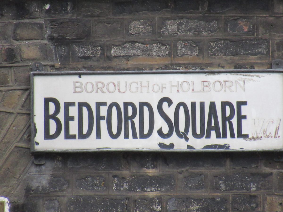 Bedford Square, Bloomsbury