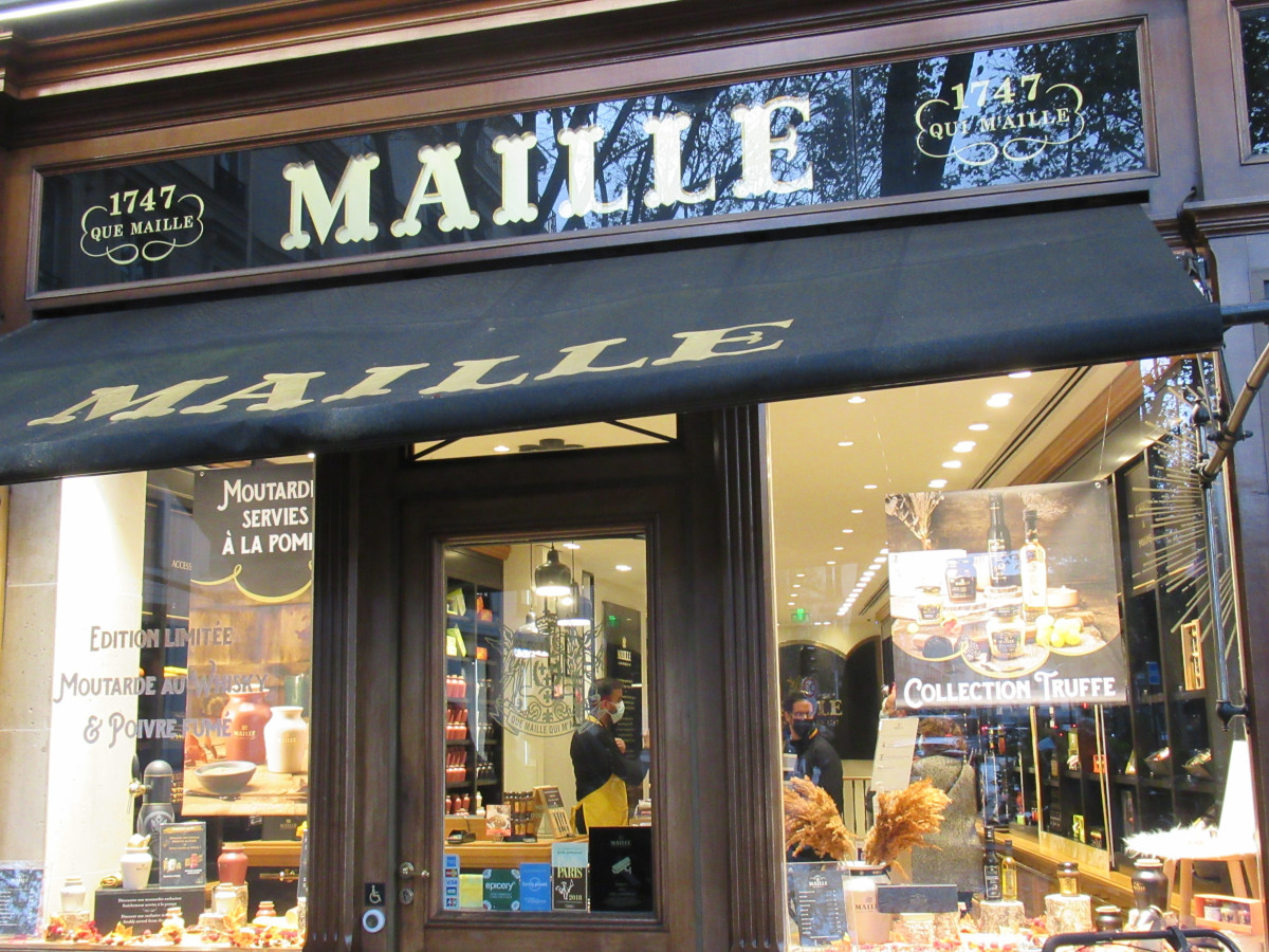 Paris, Place de la Madeleine, Mustard Shop