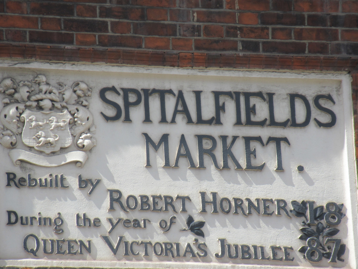 Spitalfields Market, East End, London