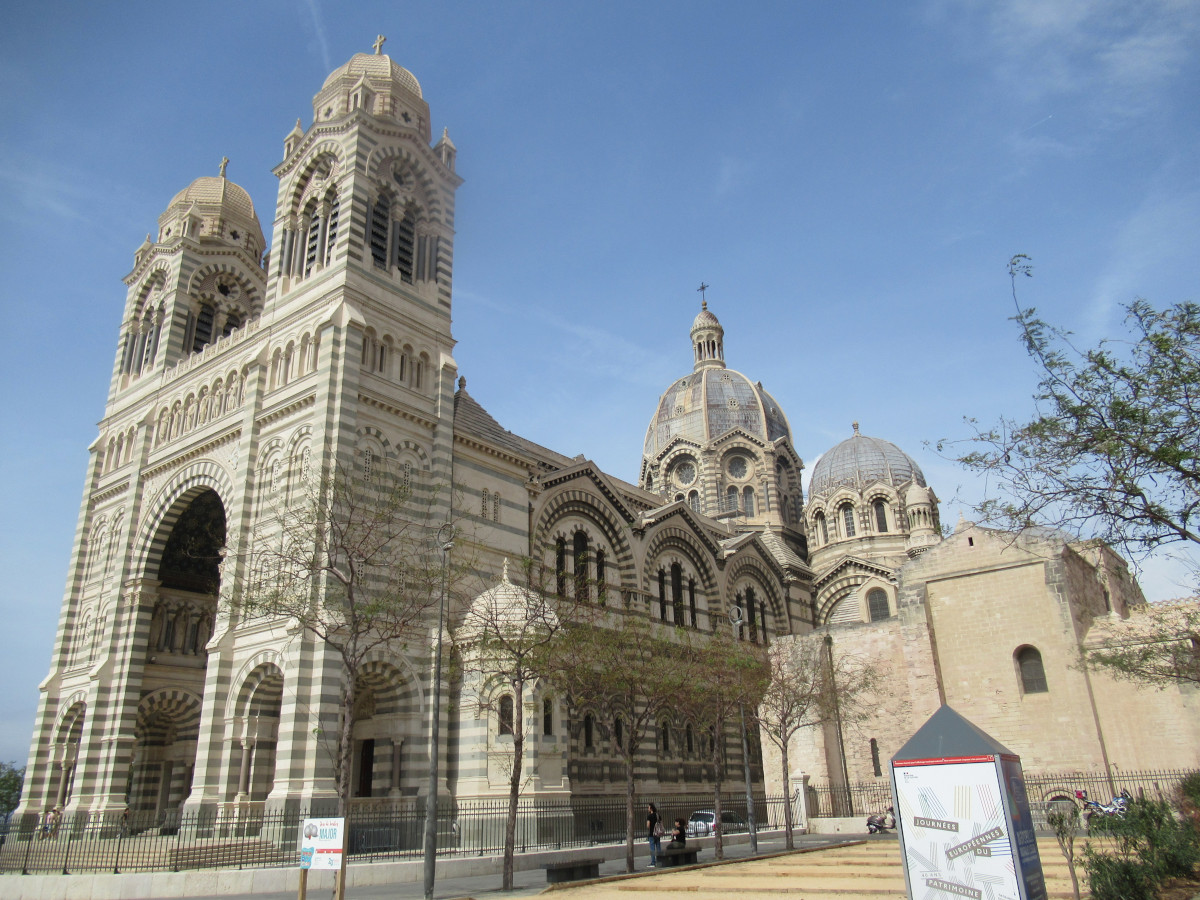 Marseille La Major Cathedral Le Panier