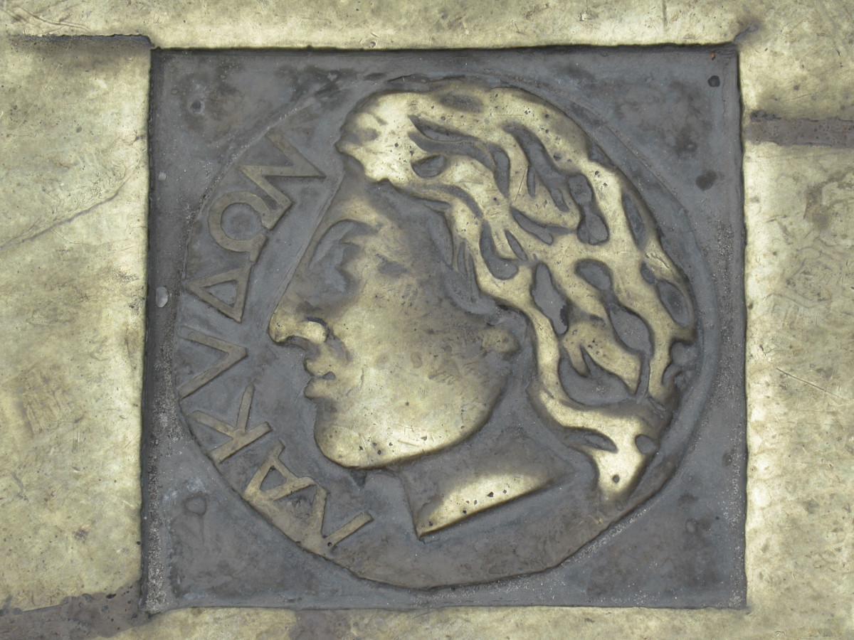 Marseille Greeks plaque