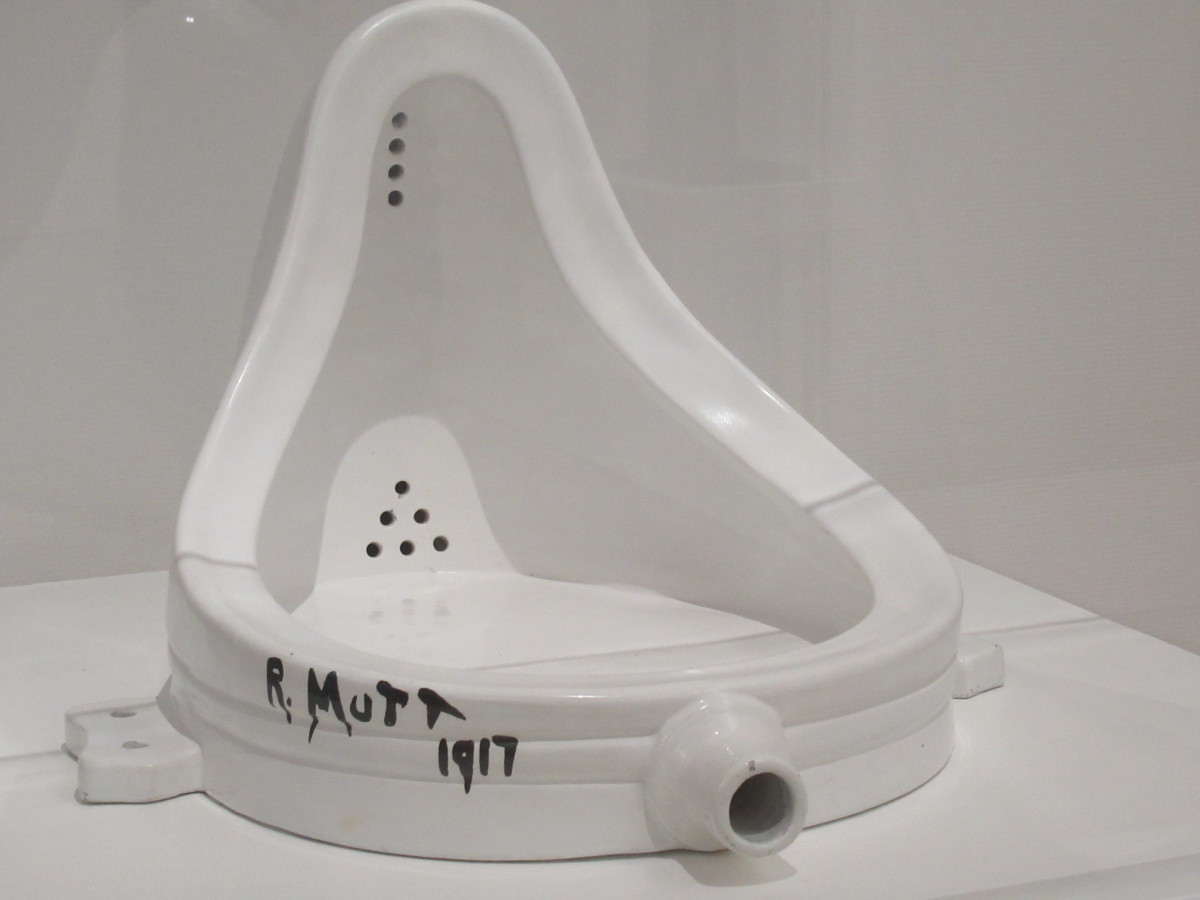 The Fountain by Marcel Duchamp, Pompidou Centre, Paris