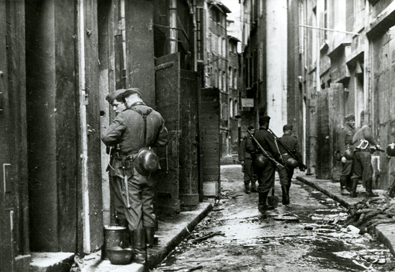 Marseille le Panier janvier 1943