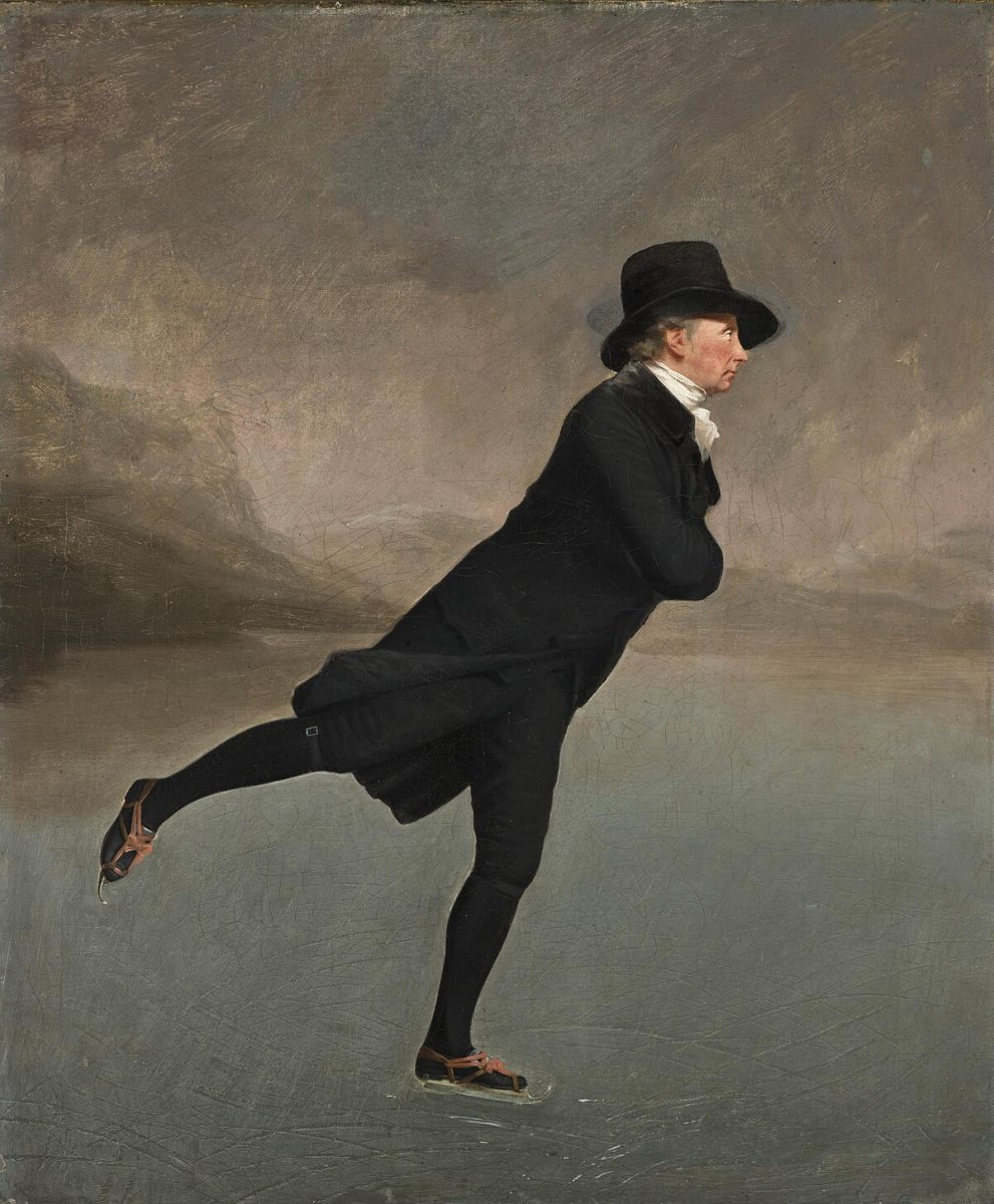 Skating on Duddington Loch by Sir Henry Raeburn Scottish National Portriat Gallery