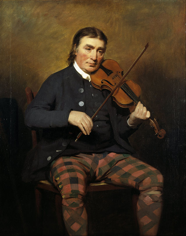 Neil Gow by Sir Henry Raeburn Scottish National Portrait Gallery
