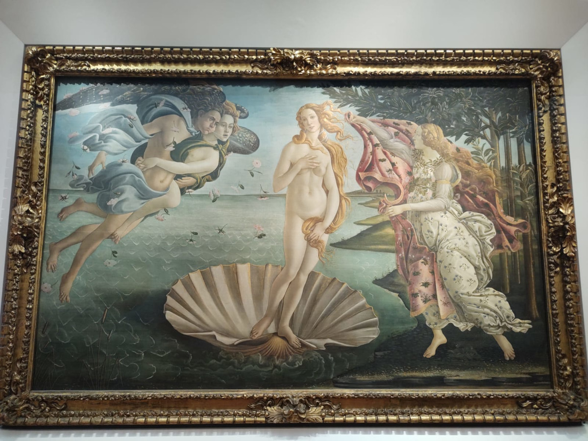 Florence Uffizi Birth of Venus DAN