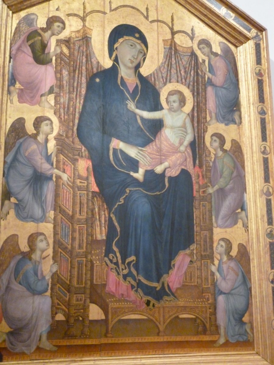 Florence Uffizio Duccio Madonna