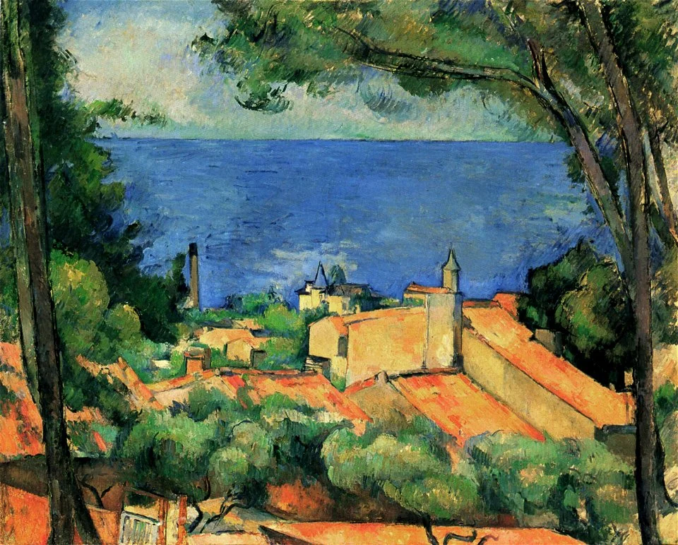 Marseille L'Estaque Paul Cezanne