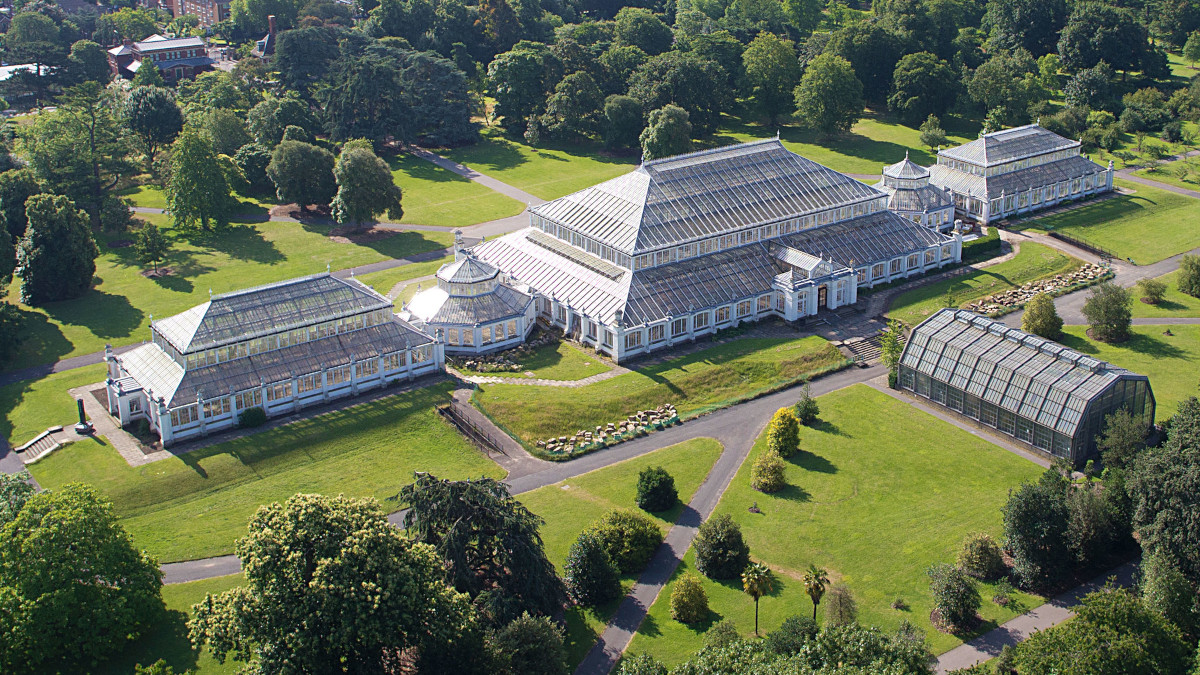 Aerial view of Kew Gardens London (c) RBG Kew