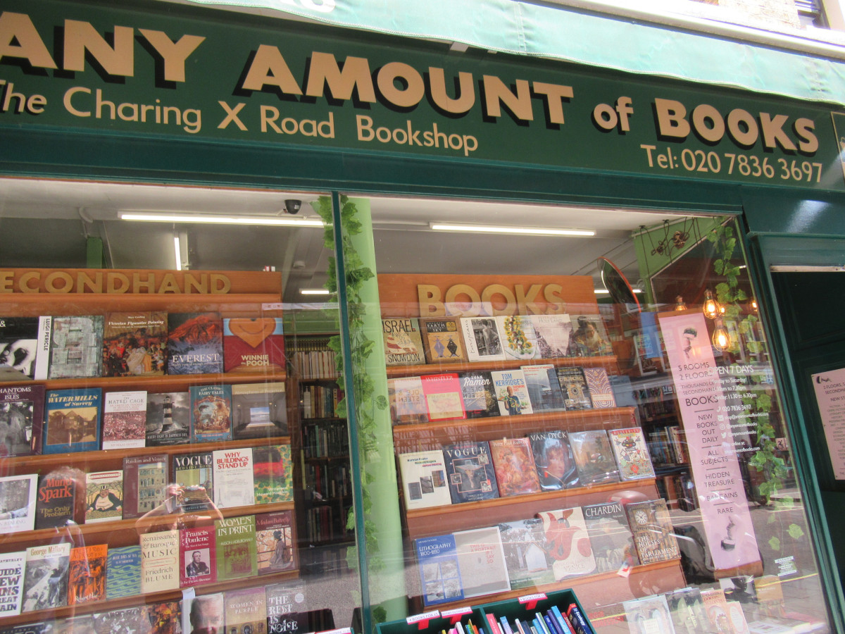 Charing Cross Road bookshop, London