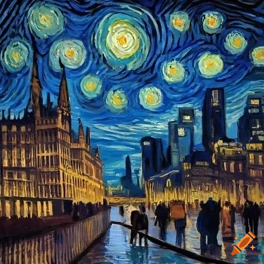 Van Gogh picture of London
